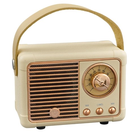 RADIO VINTAGE 7X11X5CM BLUETOOTH PANNA